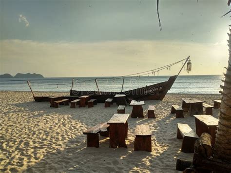 A Beautiful Beach View in Banda Aceh Indonesia Stock Image - Image of ...