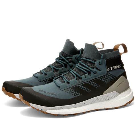 Adidas Terrex Free Hiker Gtx Blue, Black & Raw Desert | END. (Global)