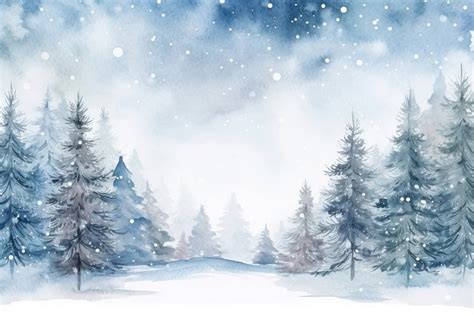 Snow backgrounds landscape christmas | Premium Photo Illustration ...