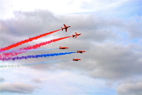 Free Images : wing, sky, trail, smoke, airplane, plane, aircraft, jet, vehicle, flight, airshow ...