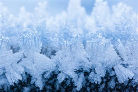 Hoar macro stock image. Image of contrast, frost, icicle - 44784625