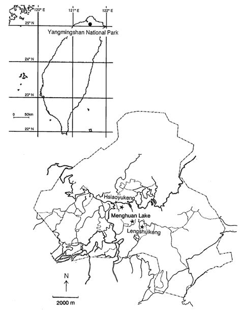 Yangmingshan National Park Map