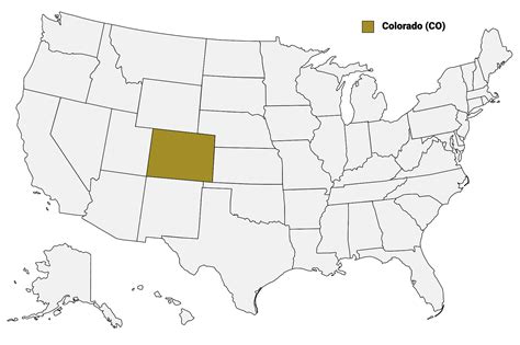 Colorado Counties Map | Mappr