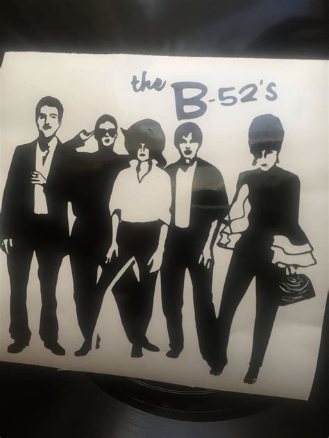 The B-52s first album cover vinyl sticker decal | Etsy