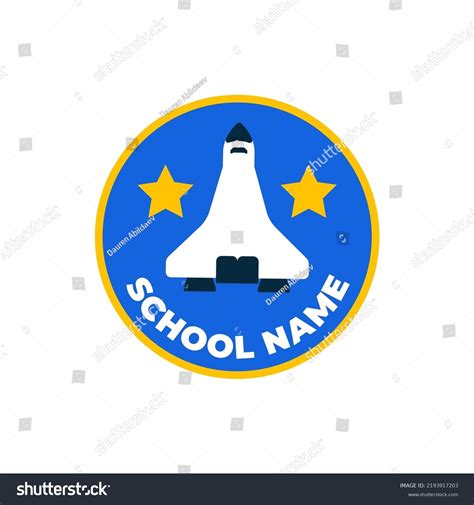 Hand Drawn High School Logo Design Stock Vector (Royalty Free ...