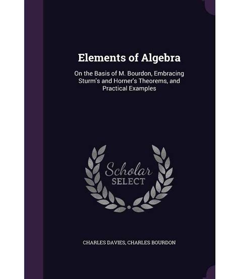 Elements of Algebra: Buy Elements of Algebra Online at Low Price in ...