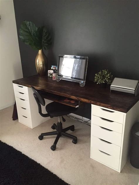 Desktop Table With Drawer