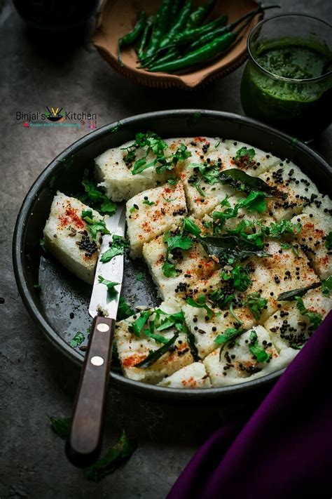 Khatta Dhokla - White Dhokla - Recipe - Binjal's VEG Kitchen