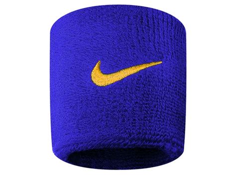 Nike Swoosh Sports Sweat Stretch Wristbands Set Of 2 Tennis Football ...