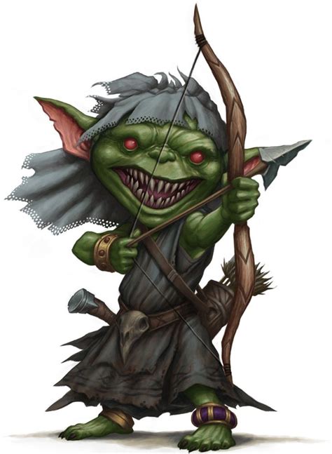 Goblin art, Dungeons and dragons art, Goblin