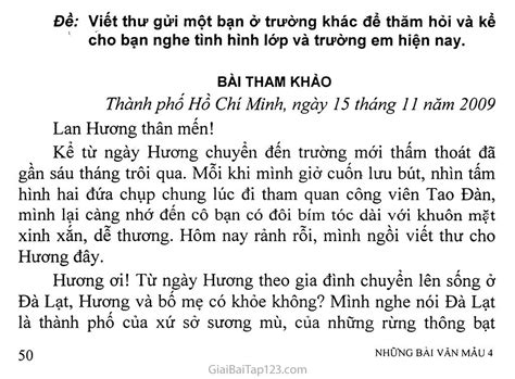 Mẫu viết thư lớp 4: 10 bước viết thư thú vị [Nhấn để xem]