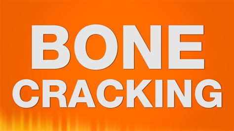 Bone Cracking SOUND EFFECT - Knochen Brechen SOUNDS - YouTube