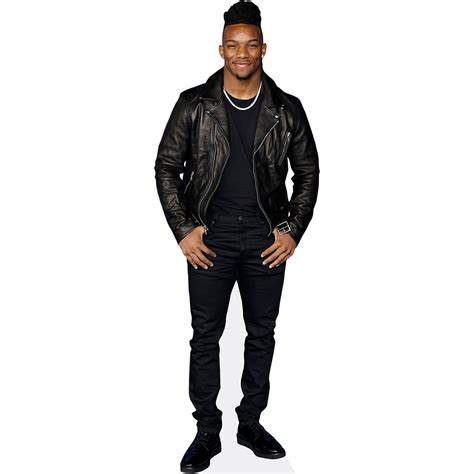 Bijan Robinson (Black Outfit) Cardboard Cutout - Celebrity Cutouts