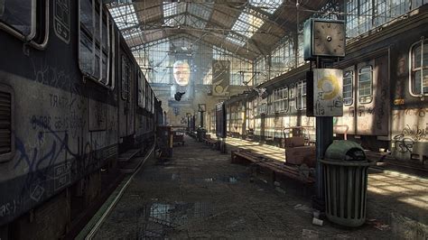 HD wallpaper: apocalyptic, City 17, Half Life 2, Unreal Engine 4, video ...