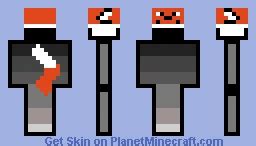 Foxy shadow Minecraft Skin