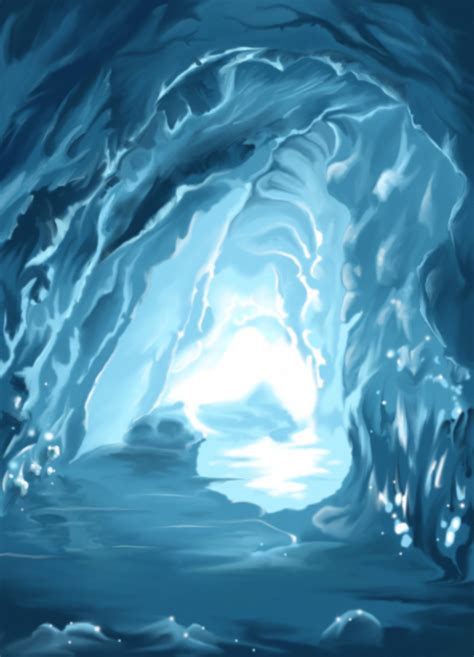 Ice Cave by Dellot on DeviantArt