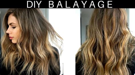 DIY: $20 At Home Hair Balayage/Ombre Tutorial - YouTube