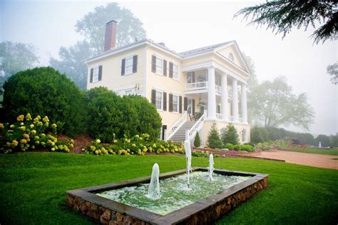 A misty morning at The Inn at Willow Grove Luxury Inn, Luxury Boutique Hotel, Virginia Wine ...