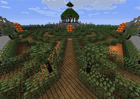 French garden : The four Seasons Minecraft Map