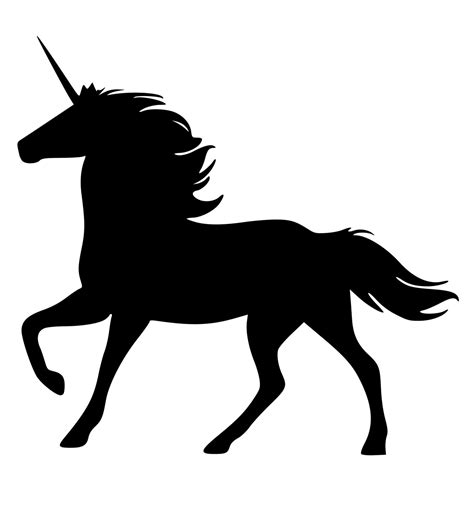 Outlin Unicorn Horse - ClipArt Best