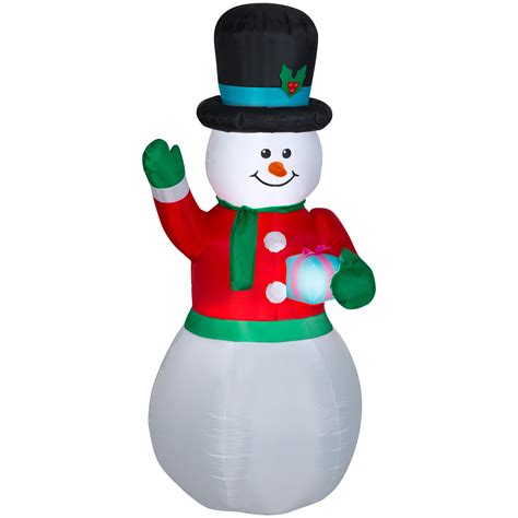 Gemmy Industries Yard Inflatables Snowman, 9 ft - Walmart.com