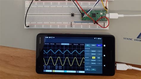 RaspberryPi Pico Oscilloscope - CrackedConsole