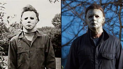 Michael Myers in 1978 and 2018