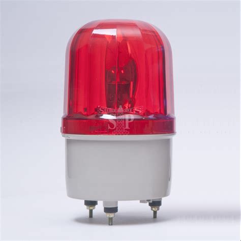 3.5-inch Revolving Warning Light Rotating Warning Light (Red)