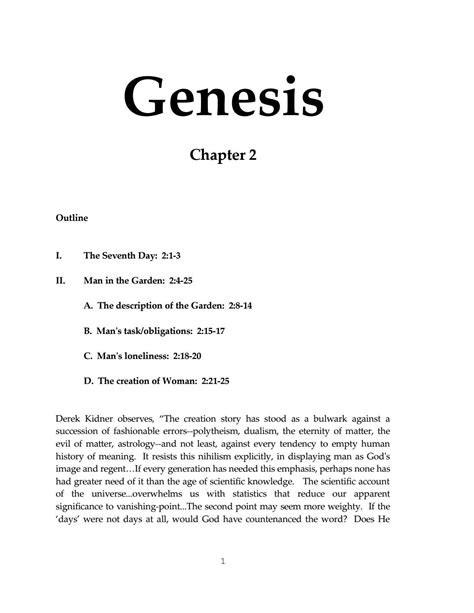 Genesis Chapter 2 Commentary by Mark Dunagan by Mark Dunagan - Issuu