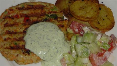 Fish Burgers With a Herb Sauce Recipe - Food.com