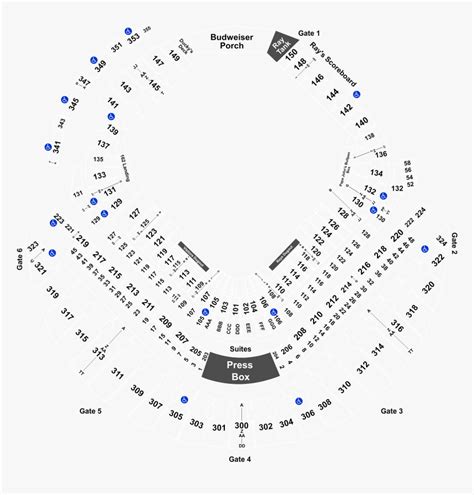 Tropicana Field Seating Chart With Rows – Two Birds Home