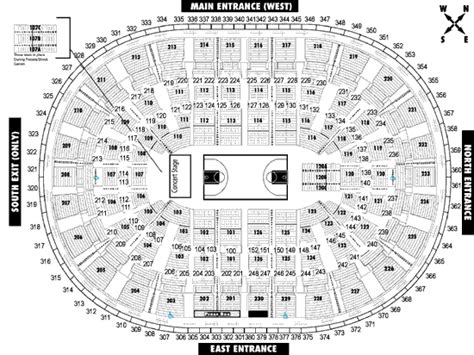 Kohl Center Seating Chart With Rows And Seat Numbers | Cabinets Matttroy