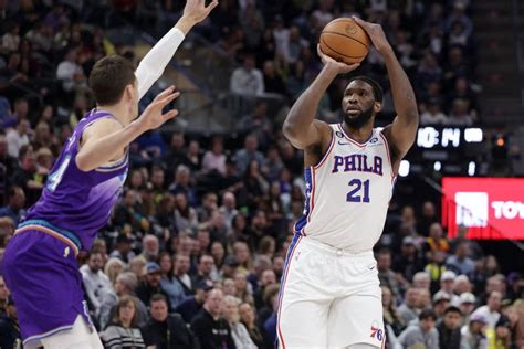 NBA roundup: Joel Embiid, Sixers sink Jazz in final seconds - Stabroek News