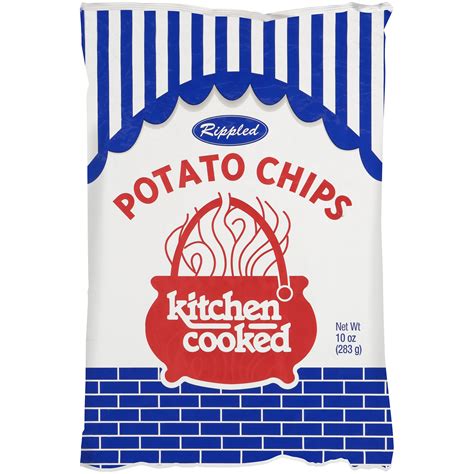 Kitchen Cooked Rippled Potato Chips, 10 Oz. - Walmart.com