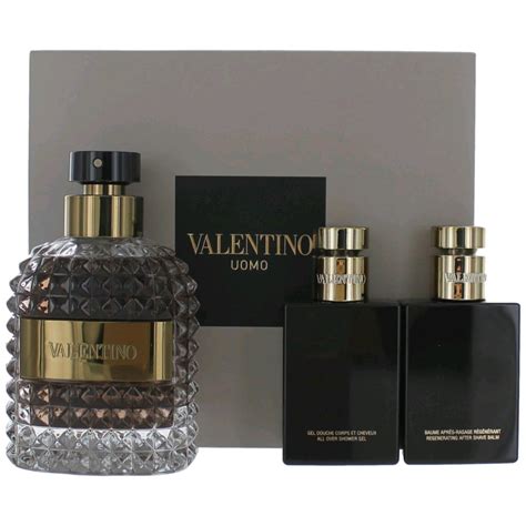 Valentino - Valentino Uomo Cologne by Valentino, 3 Piece Gift Set for Men - Walmart.com ...