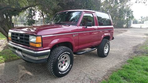 1989 Ford Bronco II XL Rust Free Classic Rare 5 Speed 4x4 Off Road ...