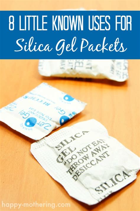 8 Little Known Uses for Silica Gel Packets - Happy Mothering