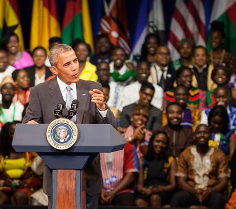 President Obama addresses the Mandela Washington Fellows a… | Flickr