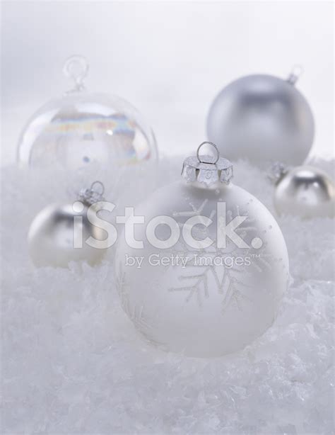 White Christmas Ornaments Stock Photo | Royalty-Free | FreeImages