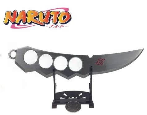 Naruto Sarutobi Asuma Weapon Chakras Kunai weapon With Shelves Cosplay Tools-in Men's Costumes ...