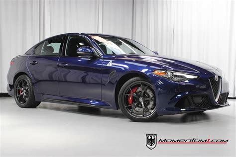 Used 2018 Alfa Romeo Giulia Quadrifoglio For Sale (Sold) | Momentum Motorcars Inc Stock #579332