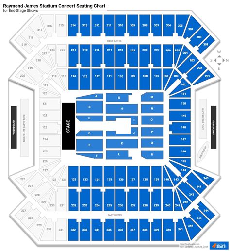 Raymond James Stadium Concert Seating Chart - RateYourSeats.com