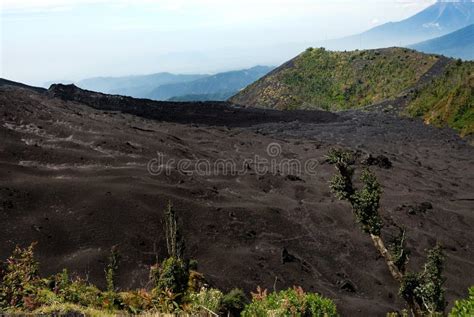 Pumice from the volcano stock image. Image of pool, hills - 24841001