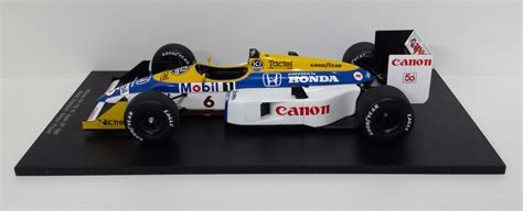 Cars: SPARK 1/18 MODEL CAR F1 WILLIAMS FW11B NELSON PIQUET WORLD ...