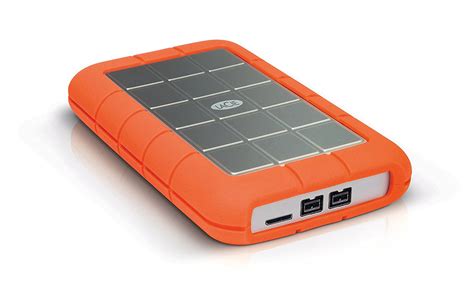 LaCie LAC9000448 2TB USB 3.0 Rugged Portable External Hard Drive - Triple