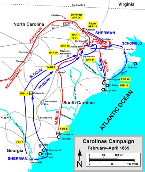 The Civil War of the United States: The Battle of Bentonville, North ...