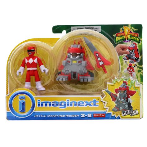 Fisher-Price Imaginext Power Rangers Assorted Battle Armor Rangers ...