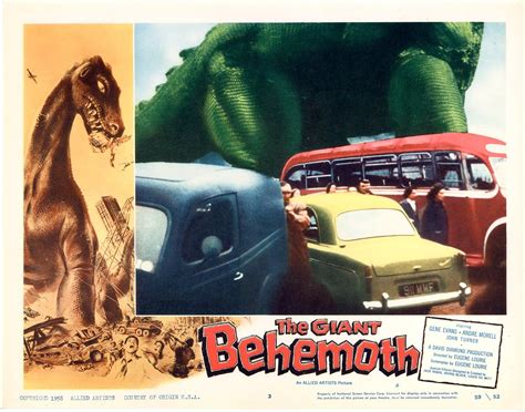 Giant Behemoth 1959 | Posters Details | Four Color Comics