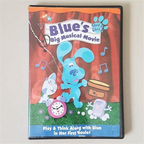 Nick Jr Blue's Clues - Blue's Big Musical Movie, DVD, Kids, Music ...