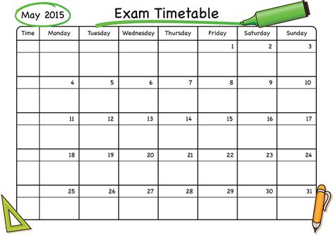 Don’t Miss Out: The School Stickers Exam Timetable | SchoolStickers